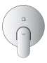Внешняя часть смесителя для ванны GROHE Plus с переключателем на 2 положения, хром (24060003)