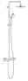 Душевая система GROHE Euphoria 190 с термостатическим смесителем и полочкой, хром (26249000)
