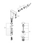 Смеситель для раковины GROHE Plus, M-size, хром (23872003)