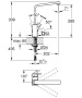 Смеситель для кухни GROHE Eurocube, суперсталь (31255DC0)