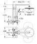 Душевая система GROHE Vitalio Joy 260 с термостатическим смесителем для ванны, хром (27860001)