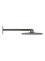 Верхний душ GROHE Rainshower SmartActive 310 Cube, 2 режима, 430 мм, сатиновый графит (26479MG0)