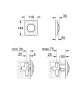 Панель смыва для писсуара GROHE Surf, 1 режим, хром (37018000)