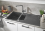 Мойка GROHE K500 с 1,5 чашей, 1000 x 500 мм, серый гранит (31646AT0)