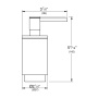 Дозатор жидкого мыла GROHE Selection, теплый закат матовый (41028DL0)