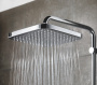 Душевая система GROHE Tempesta Cosmopolitan 250 CUBE со смесителем для ванны, хром (26693000)