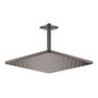 Верхний душ GROHE Rainshower Mono 310 Cube, 9,5 л/мин, 1 режим, 142 мм, темный графит глянцевый (26566A00)