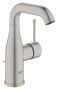 Смеситель для раковины GROHE Essence с донным клапаном, M-size, суперсталь (24173DC1)