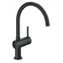 Смеситель для кухни GROHE Minta, черный бархат (32917KS0)