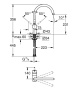 Смеситель для кухни GROHE Minta, черный бархат (32917KS0)