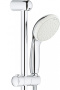 Душевой гарнитур GROHE Tempesta 100, 2 режима струи, душевая штанга 600 мм, 9,5 л/мин, хром (26162001)