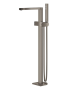 Внешняя часть смесителя для ванны GROHE Plus напольного монтажа, темный графит матовый (23846AL4)