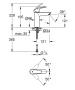 Смеситель для раковины GROHE Eurosmart, M-size, хром (23324003)