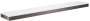 Полочка GROHE Allure, темный гранит глянец (40965A01)
