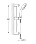 Готовый комплект для ванной комнаты GROHE Eurosmart, хром (124446)