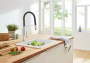 Смеситель для кухни GROHE Concetto профессиональный, хром (31491000)