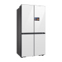 Холодильник Samsung RM90F67C1WWT Bespoke AI  с 9-дюймовым дисплеем, 539 л