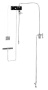 Комплект переоснащения GROHE Foot Control retro-fit (30309000)