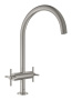 Смеситель для кухни GROHE Atrio, суперсталь (30362DC0)