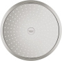 Верхний душ GROHE Rainshower Cosmopolitan 310, 8 л/мин, 1 режим, 380 мм, суперсталь (26066DC0)