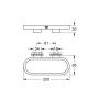 Кольцо для полотенца GROHE Selection, холодный рассвет глянец (41035GL0)