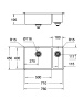 Мойка, GROHE K700, нержавеющая сталь, (31575SD0)
