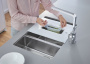 Мойка, GROHE K700, нержавеющая сталь, (31575SD0)