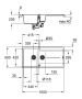 Мойка GROHE K400 с 1,5 чашей, 1000 x 500 мм, черный гранит (31642AP0)