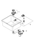 Мойка GROHE K700U с одной чашей, 457 x 406 мм, серый гранит (31653AT0)