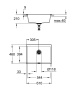 Мойка GROHE K700U с одной чашей, 610 x 460 мм, черный гранит (31655AP0)