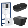 Комплект инсталляции GROHE Solido 38811KF0 с унитазом Aqueduto MACIO MAC0140 и раковиной Aqueduto ESPIRAL ESP0240 (NW0467)