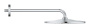 Верхний душ GROHE Rainshower 310 Mono с душевым кронштейном, 9,5 л/мин, 1 режим, 422 мм, хром (26558000)