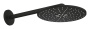 Верхний душ GROHE Rainshower SmartActive 310, 2 режима, 430 мм, фантомный черный (22123KF0)