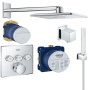 Готовый комплект для душа GROHE Grohtherm SmartControl скрытого монтажа (NSB0134-1)