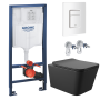 Комплект инсталляции GROHE Rapid SL 38772SH0 с унитазом Aqueduto MACIO MAC0140 и раковиной Aqueduto ESPIRAL ESP0340 (NW0388)