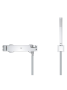 Смеситель для ванны GROHE Plus с душевым гарнитуром, хром (33547004)