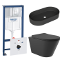 Комплект инсталляции GROHE Rapid SL 38775001 с унитазом Aqueduto CONE CON0140 и раковиной Aqueduto ESPIRAL ESP0240 (NW0470)