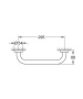 Ручка для ванной GROHE Essentials матовый чёрный (1024712430)