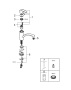 Смеситель для кухни GROHE Eurosmart, суперсталь (33281DC2)