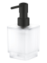 Дозатор жидкого мыла GROHE Selection Cube, матовый черный (408052430)