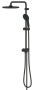 Душевая система GROHE Tempesta System 250 Flex с переключателем потоков, черный (269802431)