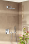 Ручной душ GROHE Euphoria Cube Stick, 15 л/мин, 1 режим, хром (27698000)