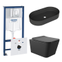 Комплект инсталляции GROHE Rapid SL 38775001 с унитазом Aqueduto MACIO MAC0140 и раковиной Aqueduto ESPIRAL ESP0240 (NW0466)
