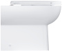 Унитаз напольный приставной безободковый GROHE Bau Edge, альпин-белый (39810000)