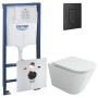 Комплект инсталляции GROHE Solido 3 в 1 с унитазом Союз CN4009T и звукоизоляционным комплектом (NW0795)