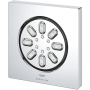 Боковой душ GROHE Rainshower SmartActive 75, 3,3 л/мин, 2 режима, хром (26802000)