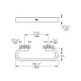 Ручка для ванной GROHE Selection 300 мм, темный графит матовый (41064AL0)