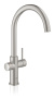 Комплект для кухни GROHE Red Duo с C-образным смесителем, бойлером L-Size и фильтром, суперсталь (30079DC1)