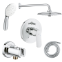 Готовый комплект для душа GROHE Eurosmart Cosmopolitan скрытого монтажа, хром (NSB0176)