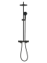 Душевая система GROHE Tempesta System 210 с термостатом для душа, матовый черный (268112431)